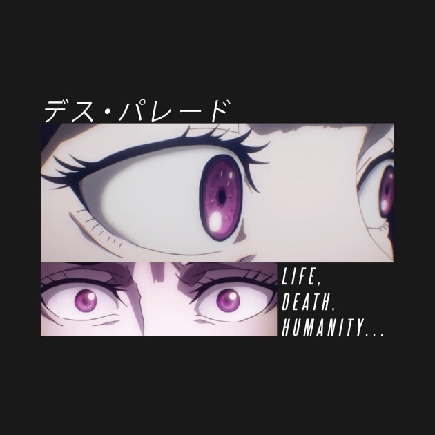 Death Parade ''HUMANITY'' V1 by riventis66