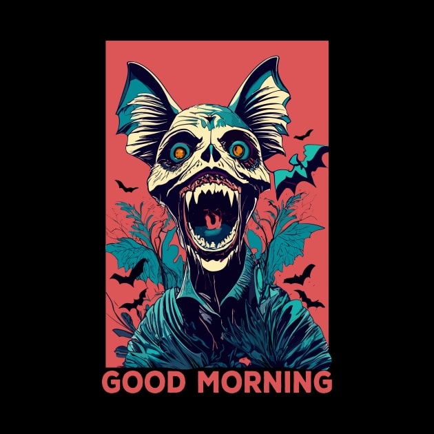 good morning monster by Kingrocker Clothing