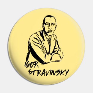 Igor Stravinsky Pin