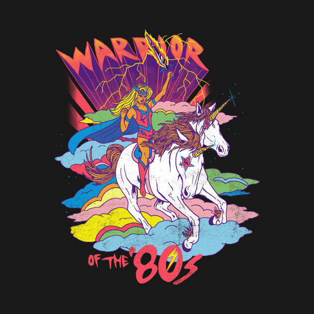 Warrior of the '80s - 80s - T-Shirt