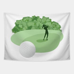 Golf Course Tapestry