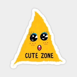 Cute zone sign Magnet