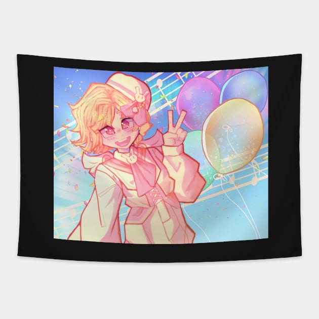 nazuna Tapestry by voluorem