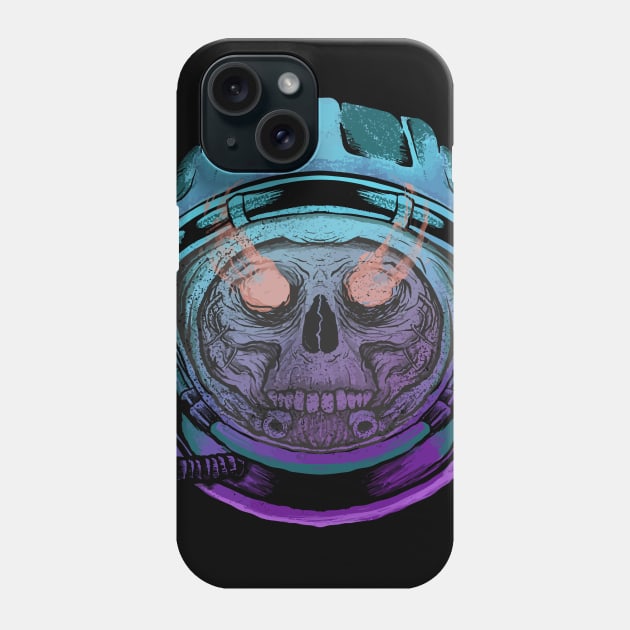 Skull Astronauts Phone Case by DeathAnarchy