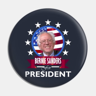 Bernie Sanders for President Pin