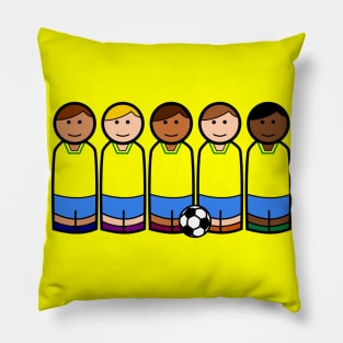 Soccer Peg Dolls Pillow