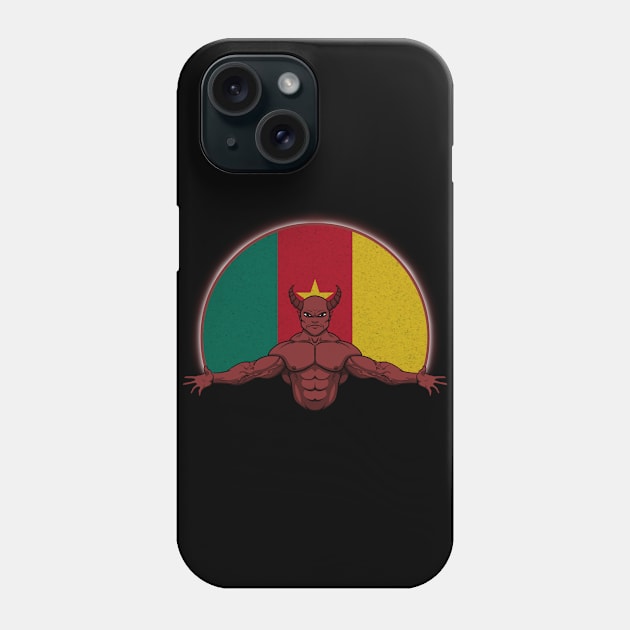 Devil Cameroon Phone Case by RampArt