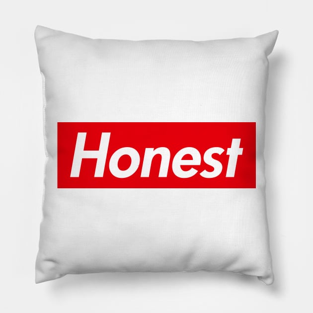 Honest Mindset Pillow by jtranphoto