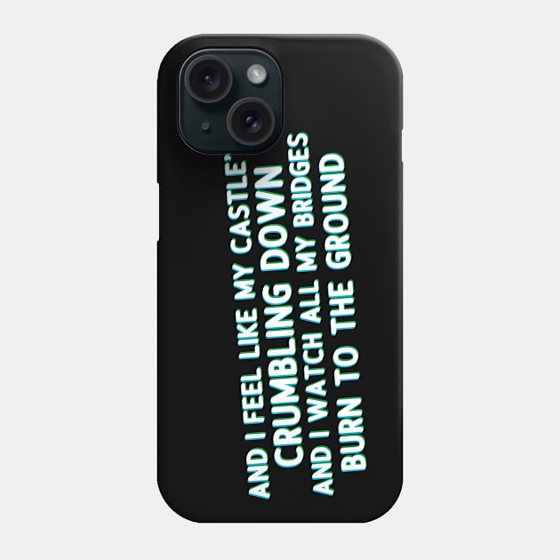 Castles crumbling Phone Case by Trendsdk