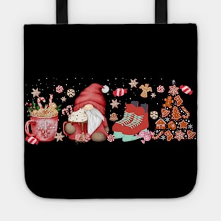 Gingerbread Christmas Sweatshirt Tote