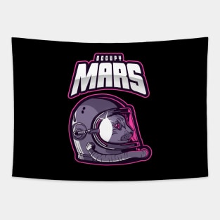 Kitty Occupy Mars Tapestry