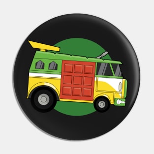 Party Wagon Pin