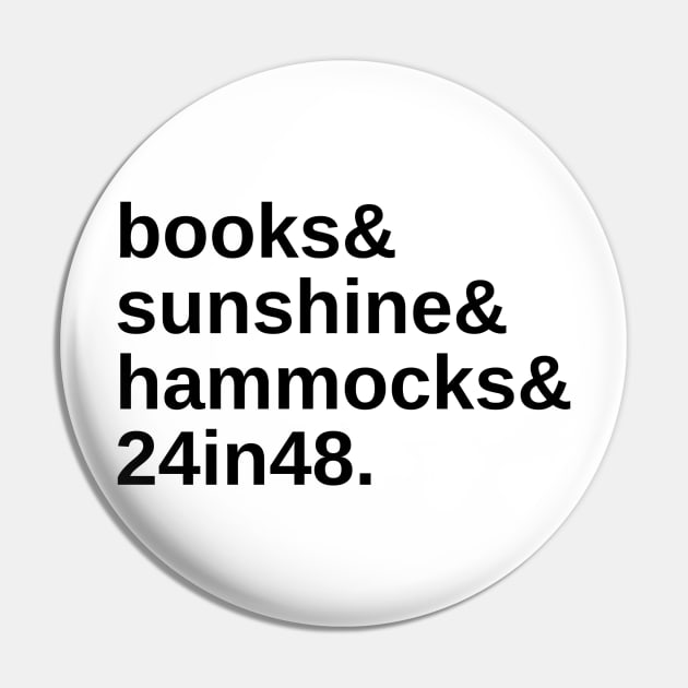 Summer 24in48 - Limited Edition! Pin by the24in48readathon