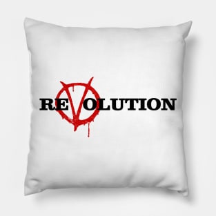 ReVolution V for Vendetta Pillow