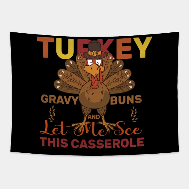 Turkey Gravy Beans Rolls Let Me See That Casserole Tapestry by aimed2