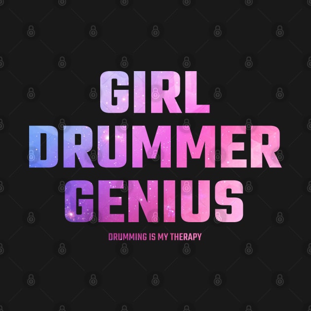 drummer girl by Circle Project