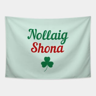 Irish Christmas Gift Nollaig Shona Gaeilge Design Holiday Party Gifts Tapestry