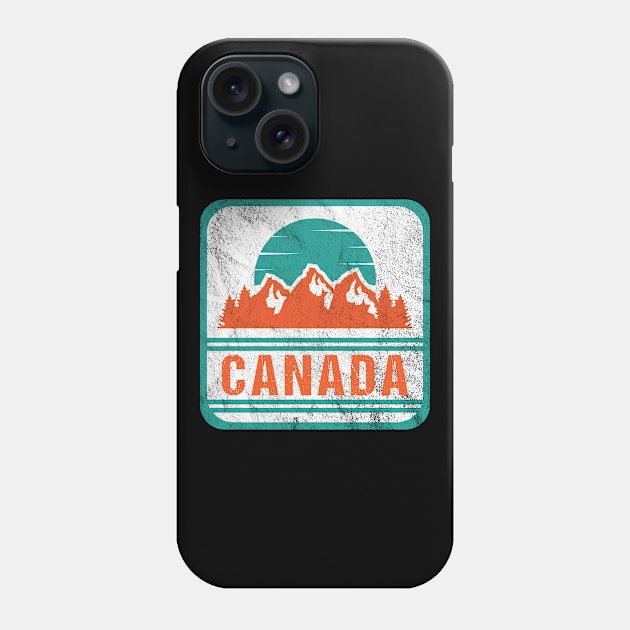 Canada Mountains Phone Case by JKFDesigns