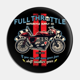 Full Throttle Motorcycle Supply Co Pin