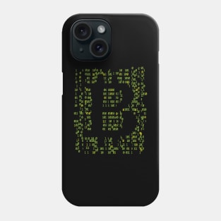 Enter the Matrix: The Future of Bitcoin Phone Case