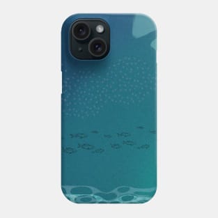 Blue Ocean Background Phone Case