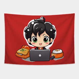 kawaii bento sushi T-Shirt cute  funny Tapestry