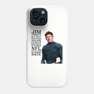 Jim Thorpe, 1912, version 4 Phone Case