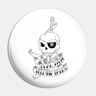 Dead Me Tell No Tales Pin