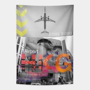 Hong Kong airport urban Tapestry