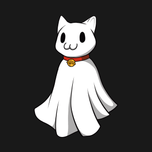 Cute Spooky Ghost Cat T-Shirt