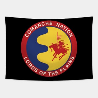 Comanche Nation Seal Lords Of The Plains Tapestry