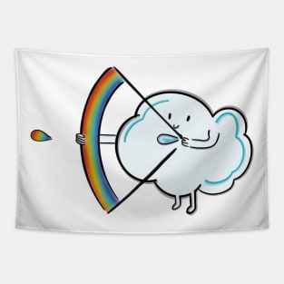 Rainbow Cloud Tapestry