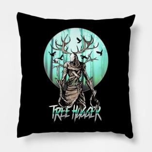 Tree Hugger Leshy [MINT] Pillow