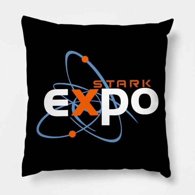 Stark Expo Pillow by KimberleeScomapu