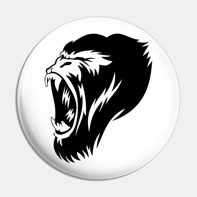 Gorilla Pin by Whatastory