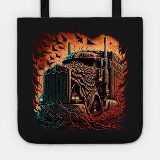 Semi Truck from Hell Tote