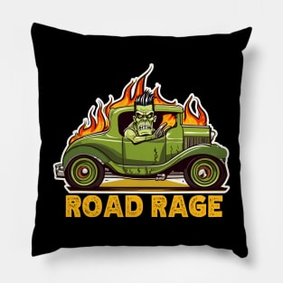 Road Rage Monster Pillow