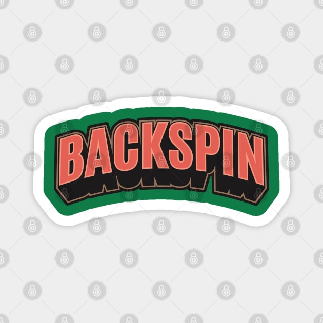 Backspin - Breakdance -  B-Boys and B-Girls Magnet by Boogosh