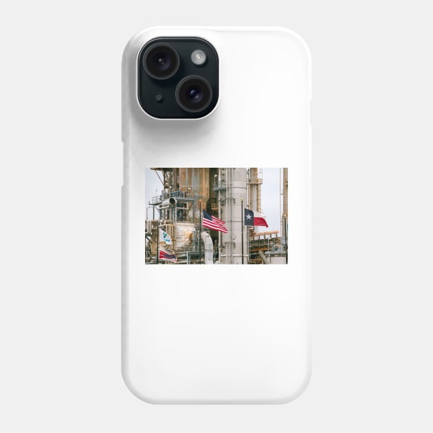 Oil refinery, Texas, USA (C021/9338) Phone Case by SciencePhoto