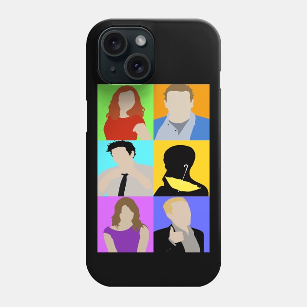 HIMYM (Minimalist Collage) Phone Case by tytybydesign