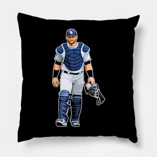 Mike Zunino Walks Back Pillow