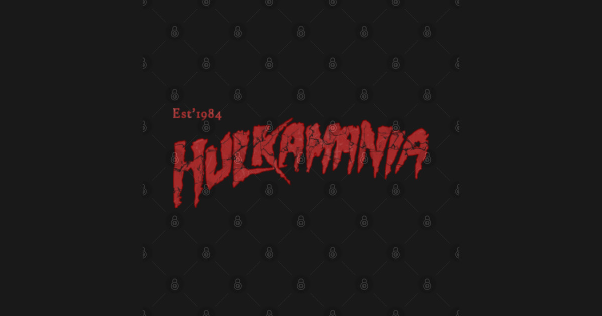 Hulkamania 1984 Red Retro Hulk Hogan Hulkamania T Shirt Teepublic