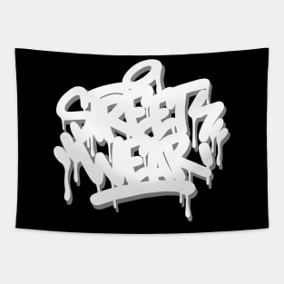 Street Wear Graffiti Design Tapestry