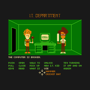 Maniac IT Department T-Shirt