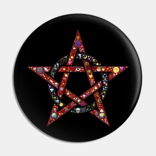 Pentagram Pin