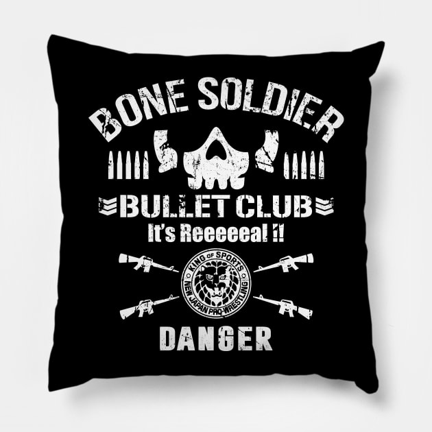 Bone Soldier Pillow by VEKTORKITA