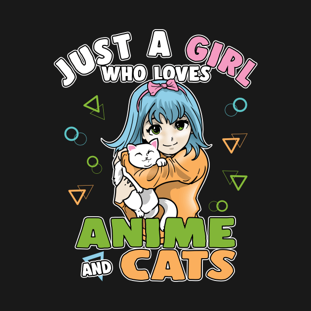 Anime And Cats Manga Japan Kawaii Otaku by ModernMode