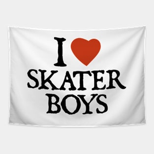 I Love Skater Boys Tapestry