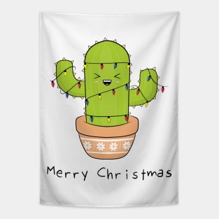 Christmas Cactus Tapestry