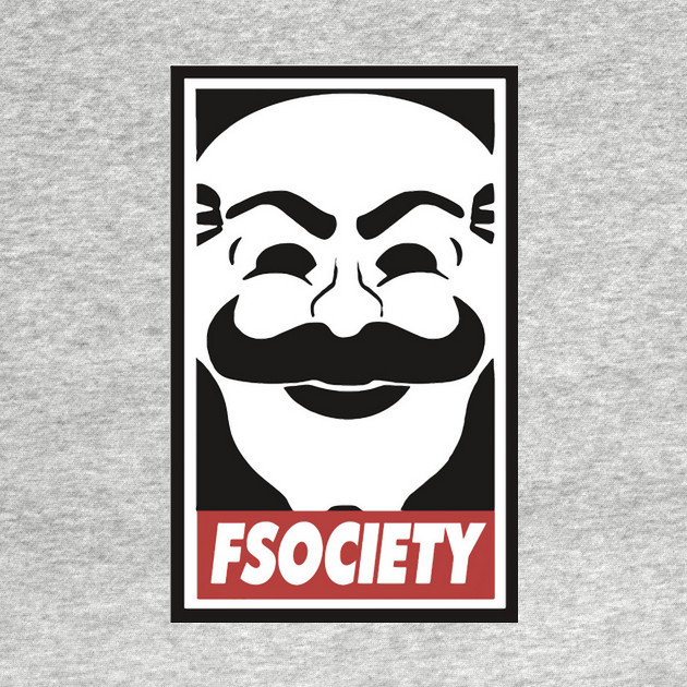 Fsociety Mr Robot F Society T Shirt Teepublic 